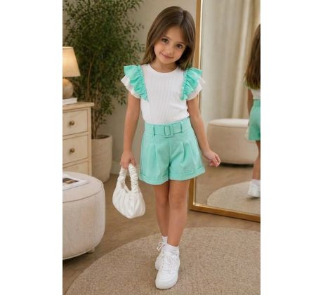 Komplet Mint/white