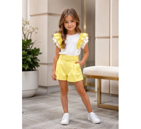 Komplet yellow/white