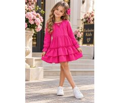 Dievčenské šaty HOT PINK