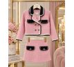 Komplet Elegance Pink/Black