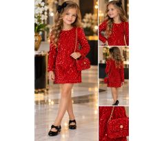 Šaty + kabelka Exclusive Red
