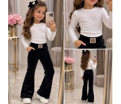 Velúrové nohavice FASHION